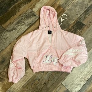 LF the brand hooded windbreaker